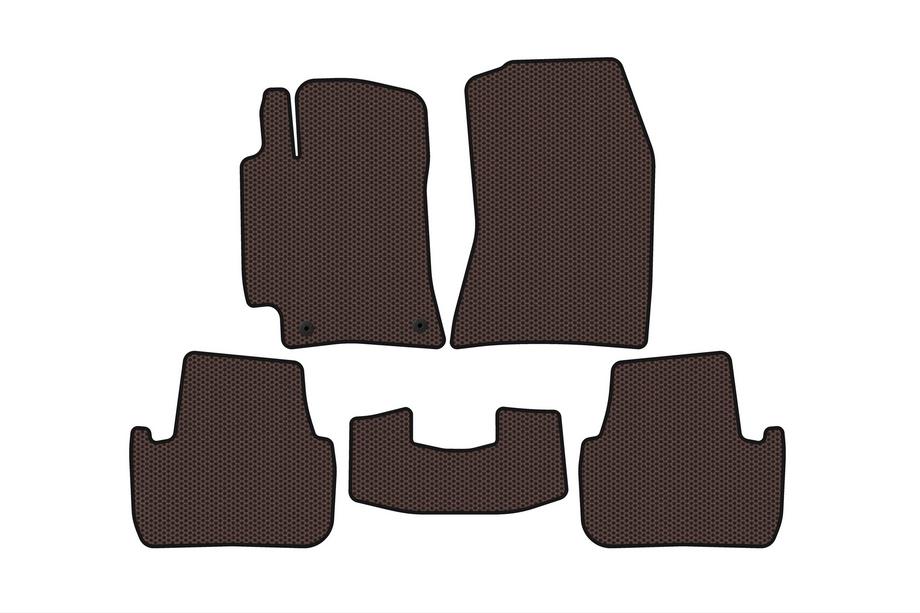 Lexus IS 1998–2005 Rubberen automatten Carsuit (Bruin) Image