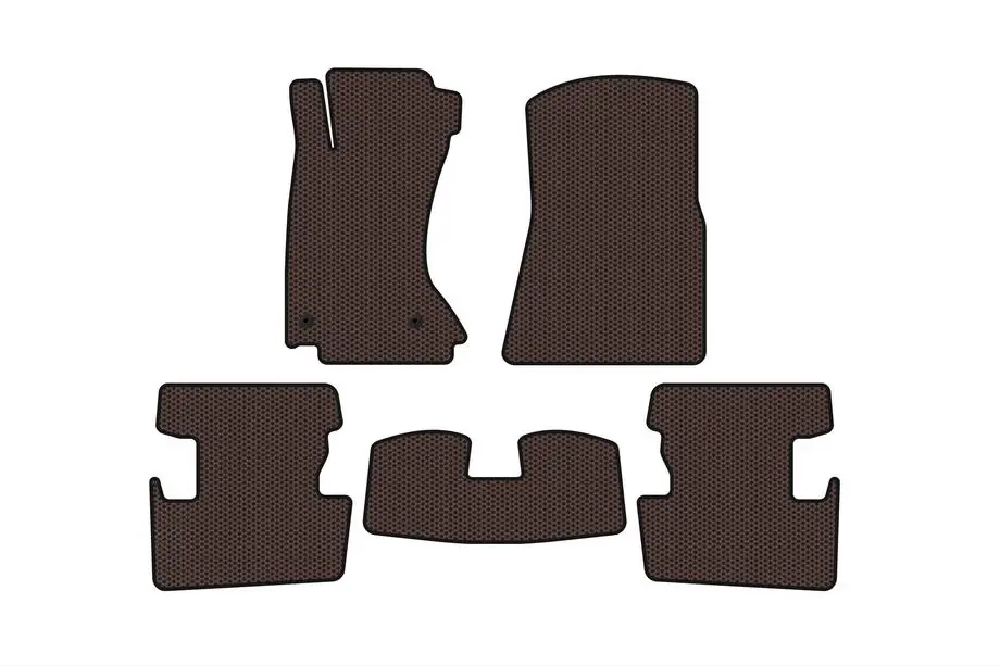 Lexus IS 2005–2013 Carsuit rubberen automatten (4x4, bruin) Image