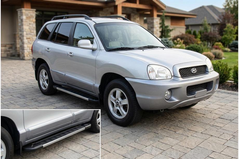Hyundai Santa Fe 1 2000–2006 Zijtreden RedLine V1 (2 stuks, aluminium) Image