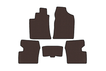 Lifan 620 Solano 2007– Rubberen automatten Carsuit (SD, bruin) foto 1
