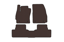 Mazda 5 2010–2018 Carsuit rubber automatten voor het interieur (2 rijen, bruin) foto 1