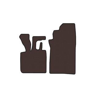 Rubberen automatten Carsuit (1998-2003, Cabriolet, bruin) Smart 1998–2007 foto 1