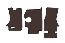 Mercedes T2 (507-814) 1967–1996 Rubberen automatten Carsuit (Bruin) foto 1