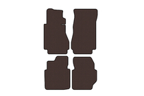 Mercedes W123 1975–1986 Rubberen automatten Carsuit (Bruin) foto 1