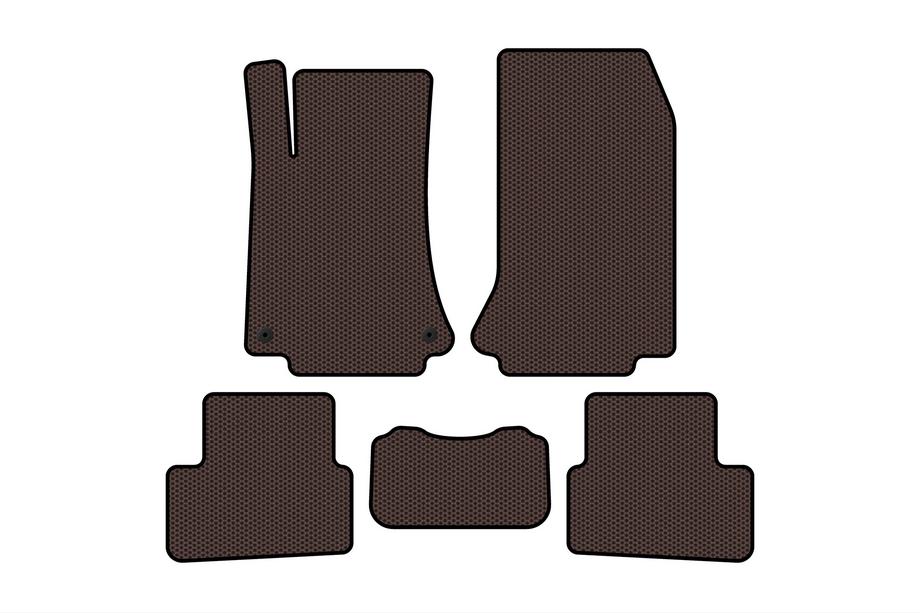 Mercedes A-Klasse W176 2012–2018 Rubberen automatten Carsuit (Bruin) Image