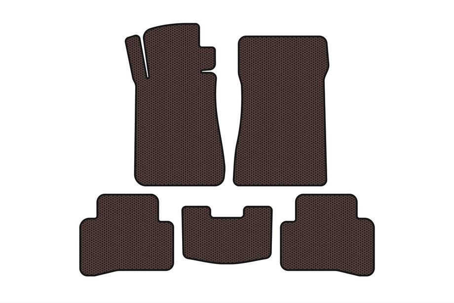 Mercedes C-klasse W202 1993–2001 Rubberen automatten Carsuit (SD, bruin) Image