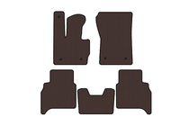Mercedes G-Klasse W463 2018–2024 Rubberen automatten Carsuit (automaat, bruin) foto 1