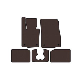 Rubberen automatten Carsuit (voor S F55, 5-deurs, bruin) Mini Cooper F55/56/57 2014–2023 foto 1
