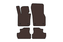 Mini Cooper F55/56/57 2014–2023 Carsuit rubberen automatten voor interieur (voor S F56, bruin) foto 1