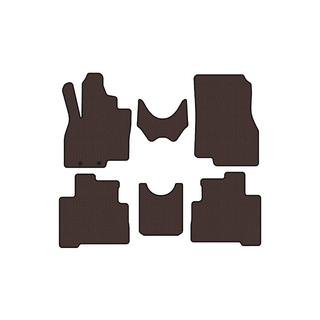 Carsuit rubber automatten voor het interieur (2 rijen, bruin) Mitsubishi Grandis 2003–2011 foto 1