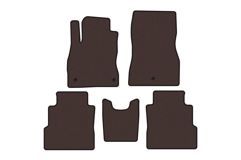Nissan Kicks 2016– Rubberen automatten Carsuit (Bruin) Image