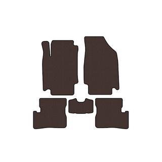 Rubberen automatten Carsuit (HB, bruin) Nissan Micra K12 2003–2010 foto 1