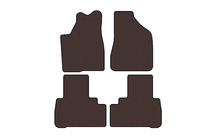 Nissan Murano 2002–2008 Rubberen automatten Carsuit (Bruin) foto 1