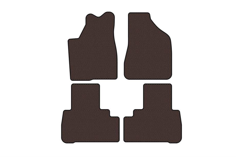 Nissan Murano 2002–2008 Rubberen automatten Carsuit (Bruin) Image