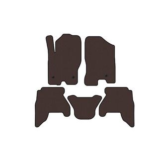 Rubberen automatten Carsuit V1 (2 rijen, bruin, 2010-2014) Nissan Pathfinder R51 2005–2014 foto 1