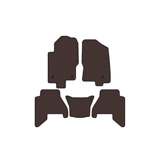 Rubberen automatten Carsuit V2 (2 rijen, Bruin, 2010-2014) Nissan Pathfinder R51 2005–2014 foto 1
