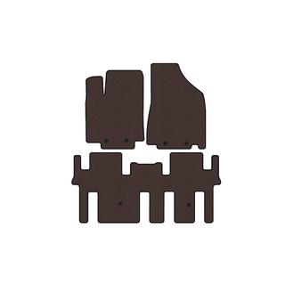 Carsuit rubber automatten voor het interieur (2 rijen, bruin) Nissan Pathfinder R52 2012–2021 foto 1
