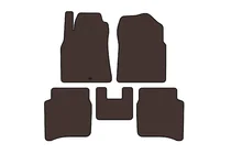 Nissan Primera P12 2002–2007 Rubberen automatten Carsuit (SD, bruin) foto 1