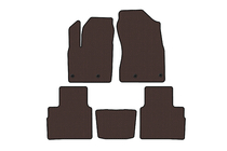 Nissan X-trail T33/Rogue 2022– Rubberen automatten Carsuit (5-zits, bruin) foto 1