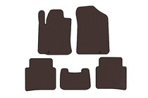 Nissan Teana 2008–2013 Rubberen automatten Carsuit (SD, bruin) foto 1