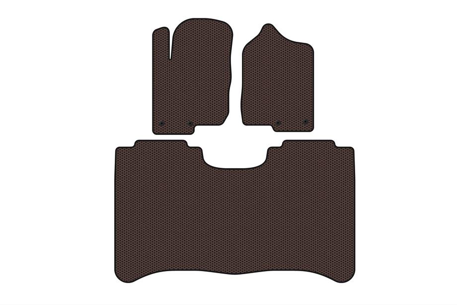 Nissan Titan 2004–2011 Rubberen automatten Carsuit (Bruin) Image