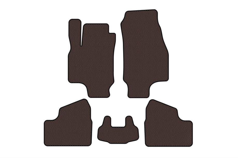 Opel Astra G Classic 1998–2012 Rubberen automatten Carsuit (SD, bruin) Image