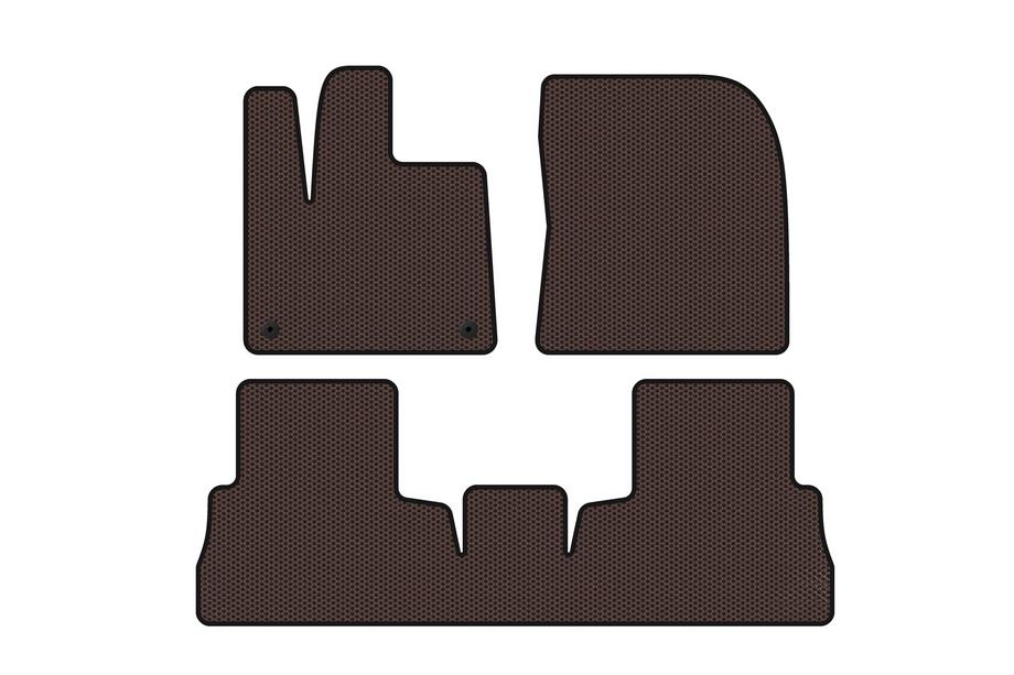 Opel Combo 2019– Rubberen automatten Carsuit (Bruin) Image