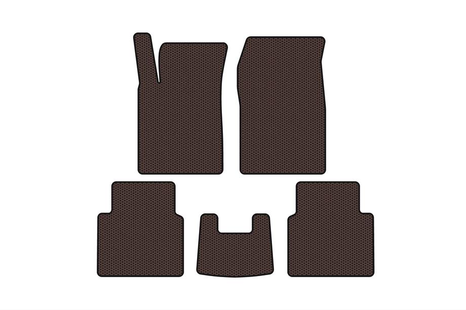 Opel Signum 2003–2008 Rubberen automatten Carsuit (HB, bruin) Foto 1
