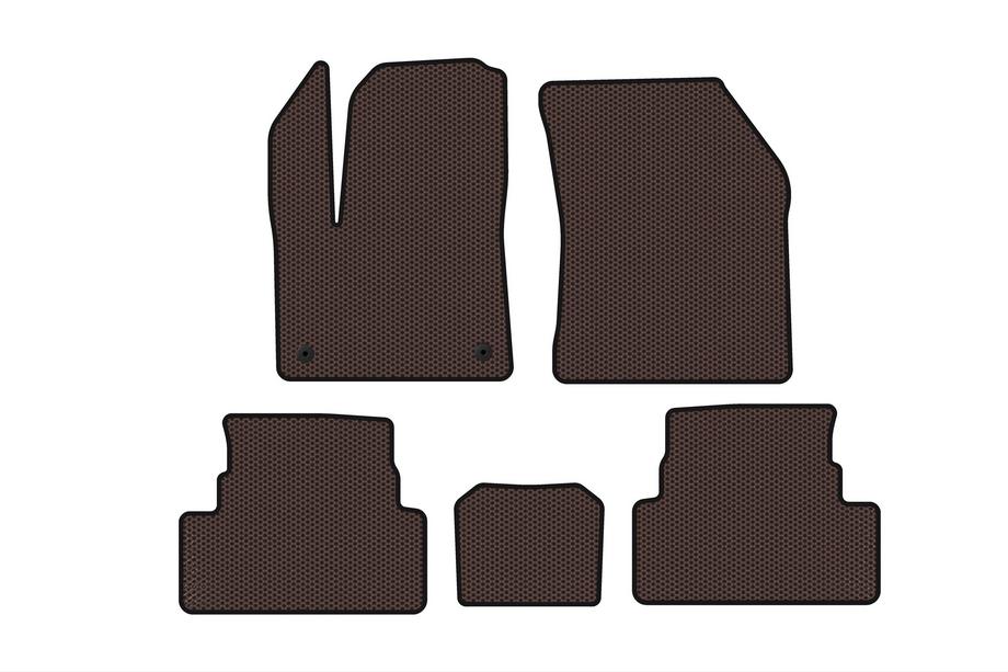 Peugeot 3008 2016–2023 Rubberen automatten Carsuit (Bruin) Image