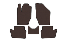 Peugeot 408 2010–2018 Rubberen automatten Carsuit (Bruin) foto 1