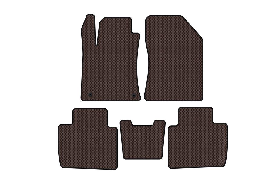 Peugeot 508 2018– Rubberen automatten Carsuit (LB, bruin) Image