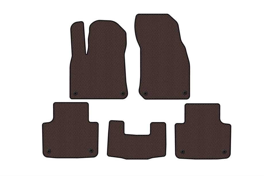 Porsche Cayenne 2018– Rubberen automatten Carsuit (Bruin) Image