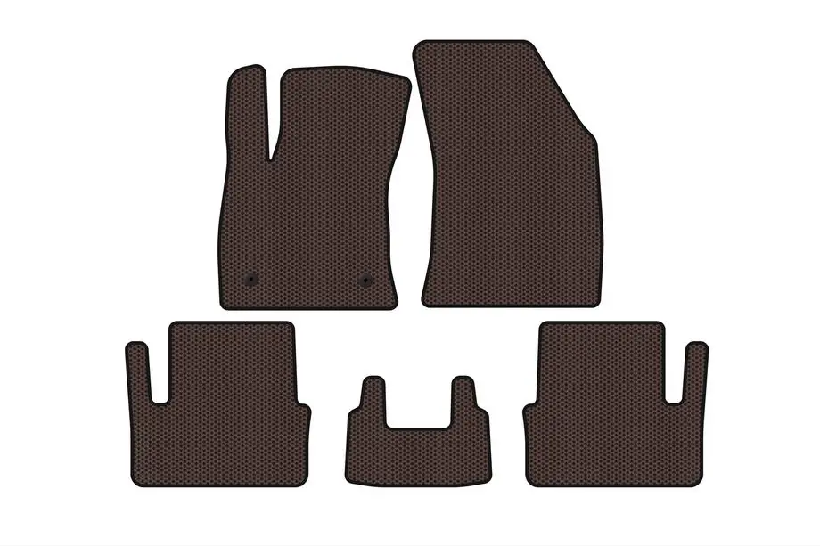 Renault Megane IV 2016–2025 Rubberen automatten Carsuit (HB, bruin) Image