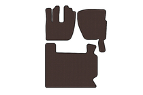 Renault Premium 2006–2013 Rubberen automatten Carsuit (Bruin) foto 1