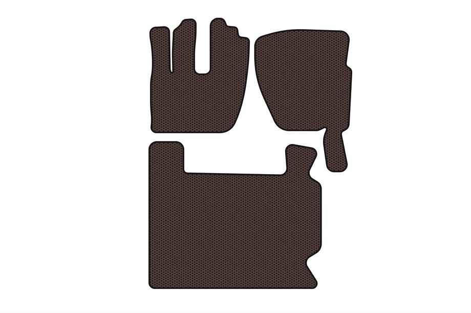 Renault Premium 2006–2013 Rubberen automatten Carsuit (Bruin) Image