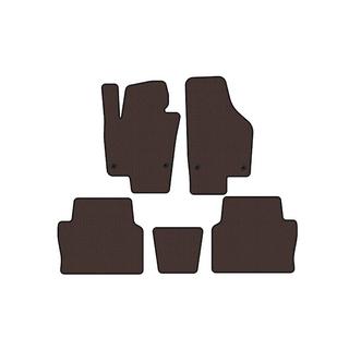 Carsuit rubber automatten voor het interieur (2 rijen, bruin) foto 1