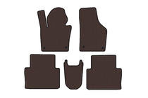 Seat Alhambra 2010– Rubberen automatten Carsuit (2015+, bruin) foto 1