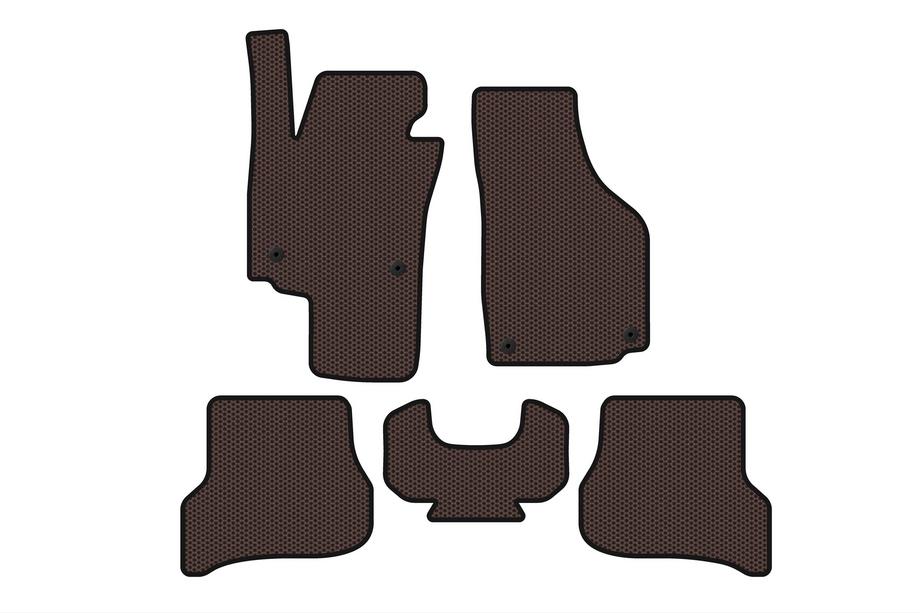 Seat Altea 2004–2015 Rubberen automatten Carsuit (Bruin) Image
