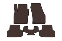 Seat Ateca 2016– Rubberen automatten Carsuit (Bruin) foto 1