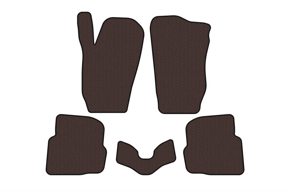 Seat Cordoba 2000–2009 Rubberen automatten Carsuit (SD, bruin) Image