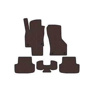 Rubberen automatten Carsuit (Bruin) Seat Leon 2013–2020 foto 1
