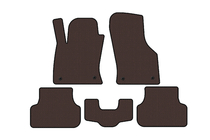 Seat Leon 2013–2020 Rubberen automatten Carsuit (2013-2016, SW, bruin) foto 1