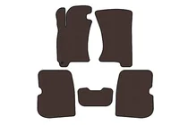 Subaru Forester 1997–2002 Rubberen automatten Carsuit (Bruin) foto 1