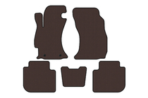 Subaru Forester 2013–2018 Carsuit rubberen automatten (2013-2017, bruin) foto 1