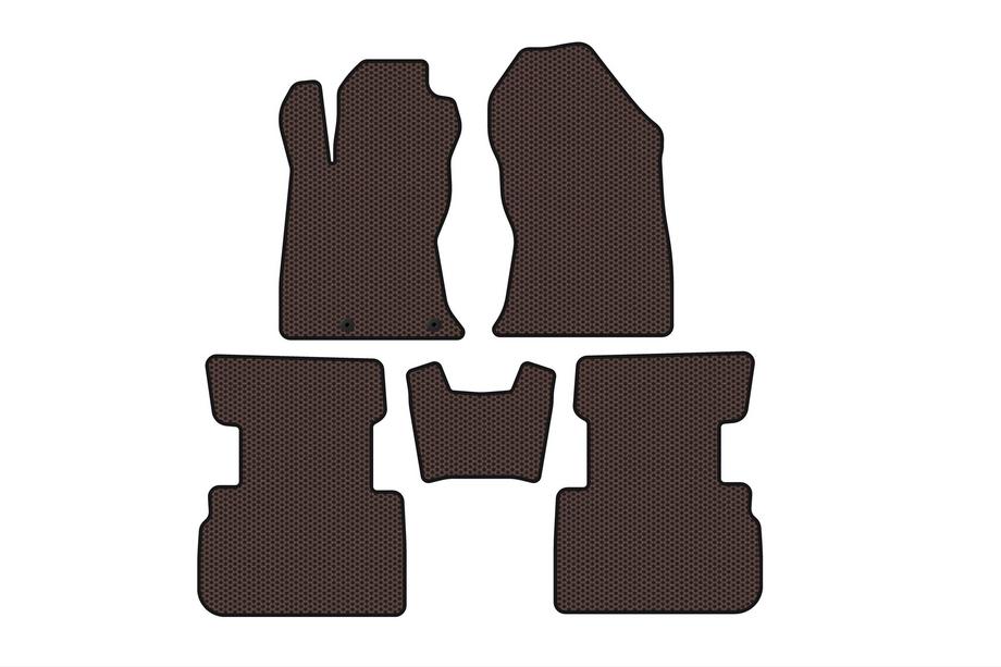 Subaru Forester 2018–2024 Rubberen automatten Carsuit (Bruin) Image