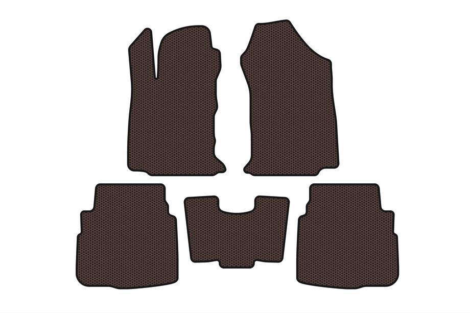 Subaru Outback 2019– Rubberen automatten Carsuit (Bruin) Image
