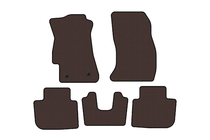 Subaru XV 2011–2017 Rubberen automatten Carsuit (2011-2016, bruin) foto 1