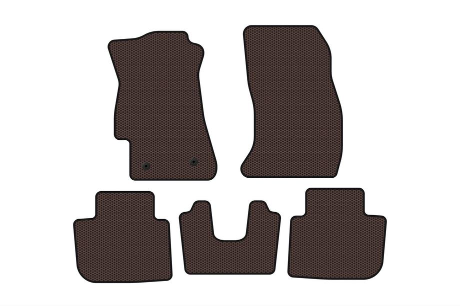 Subaru XV 2011–2017 Rubberen automatten Carsuit (2011-2016, bruin) Image