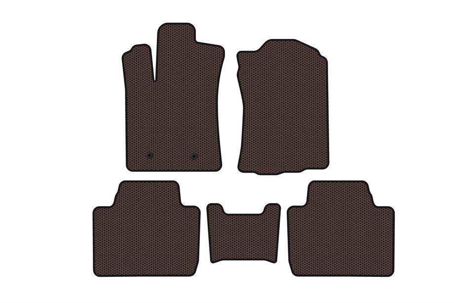 Toyota Tacoma 2015–2023 Rubberen automatten Carsuit (Bruin) Image