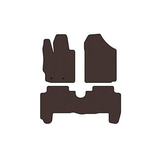 Rubberen automatten Carsuit (HB, 5-deurs, bruin) Toyota Yaris 2006–2011 foto 1